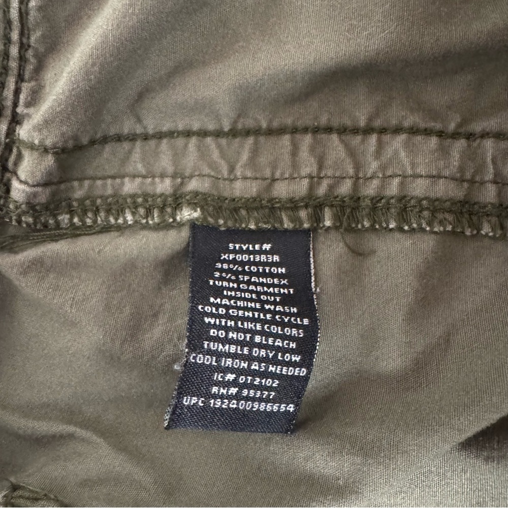 SOCIAL STANDARD by SANCTUARY Olive Dark Green Cargo Pants Womens size Medium - Picture 7 of 16